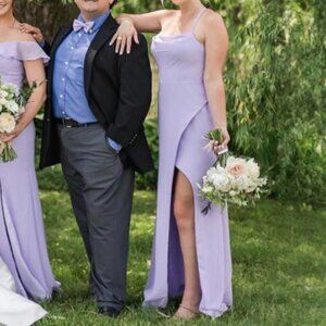 Azazie Maliya Dress- Lilac- Size A4